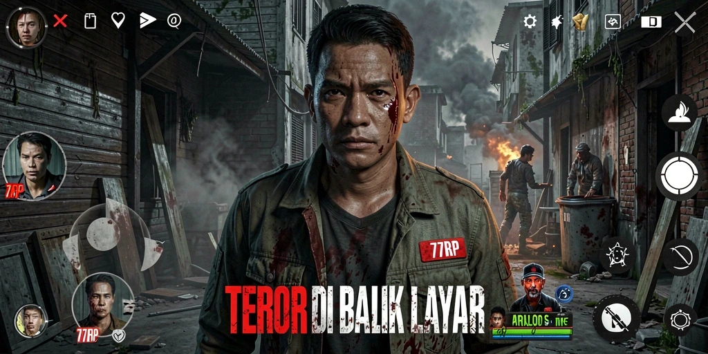 Gameplay menegangkan dalam 77RP yang menunggu untuk dijelajahi.