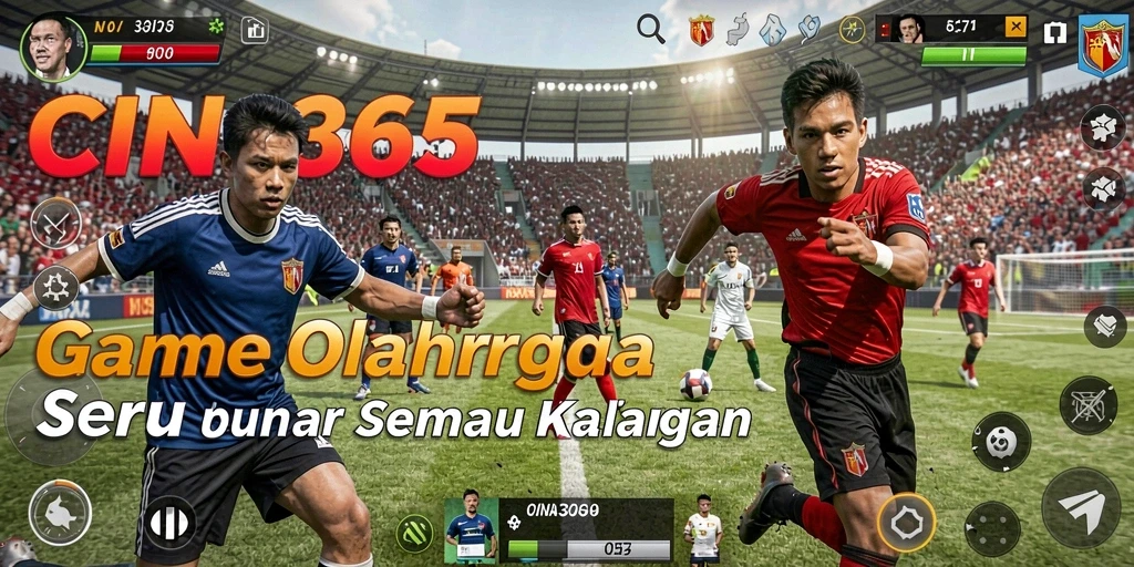 Gameplay seru dari CINA365 menampilkan aksi olahraga yang mendebarkan.