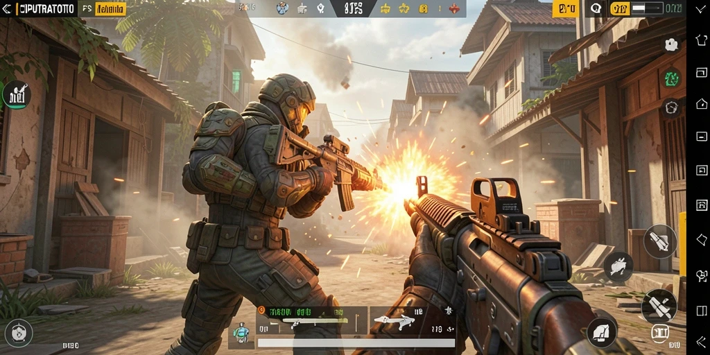 Gameplay seru di CIPUTRATOTO dengan aksi FPS yang seru.