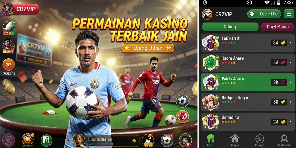 Tampilan gameplay seru di CR7VIP dengan grafis menarik.