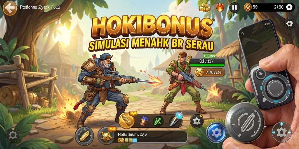 Tampilan menarik dari gameplay HOKIBONUS yang penuh warna.