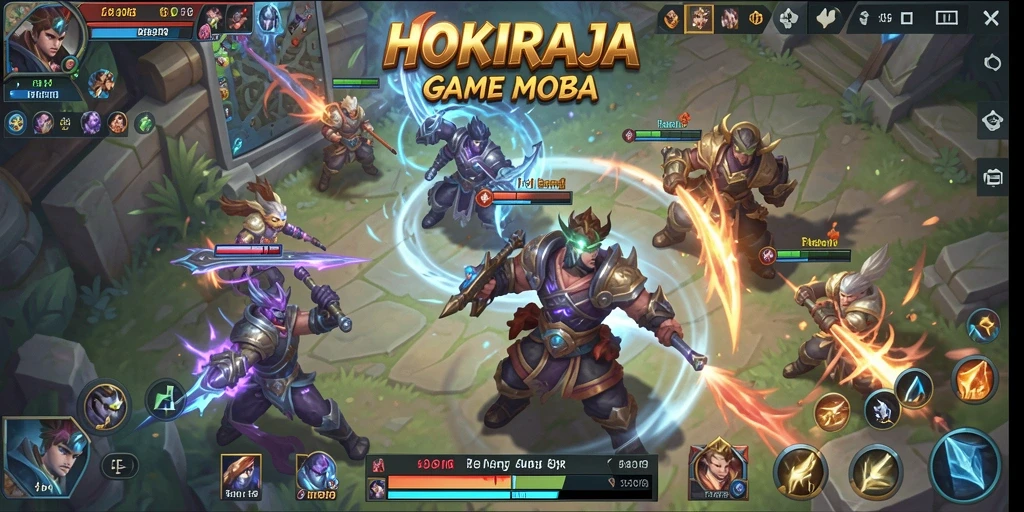Tampilan gameplay HOKIRAJA yang seru dan penuh aksi.
