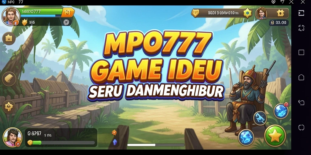 Gameplay MPO777 yang menarik dan penuh warna saat membangun kerajaan.