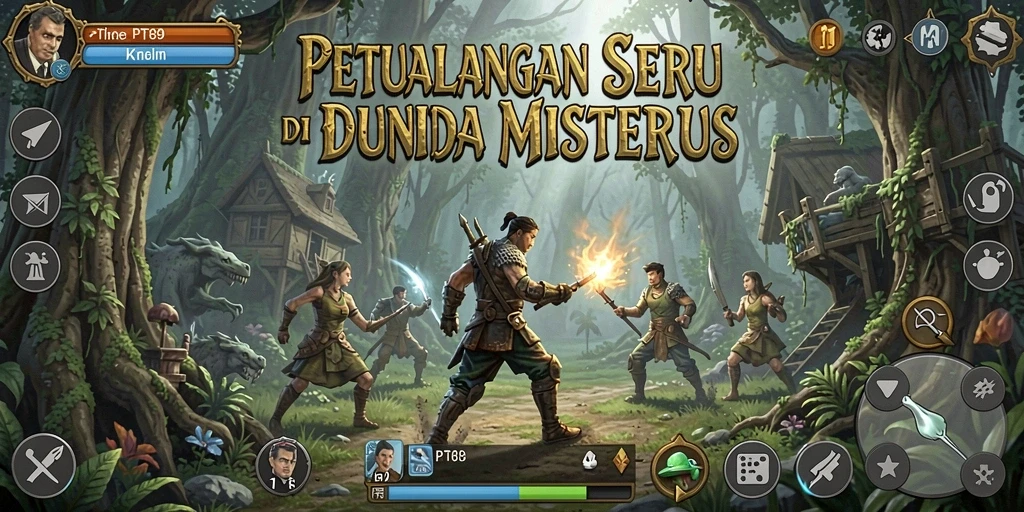Tampilan gameplay PT89 yang mengasyikkan dan penuh petualangan.