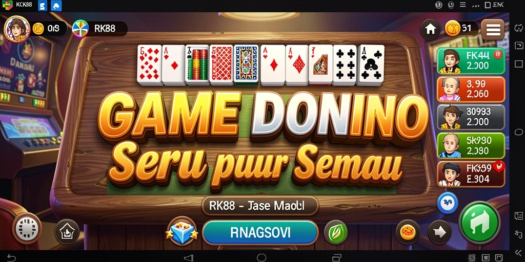 Tampilan gameplay seru RK88 yang membuat ketagihan.