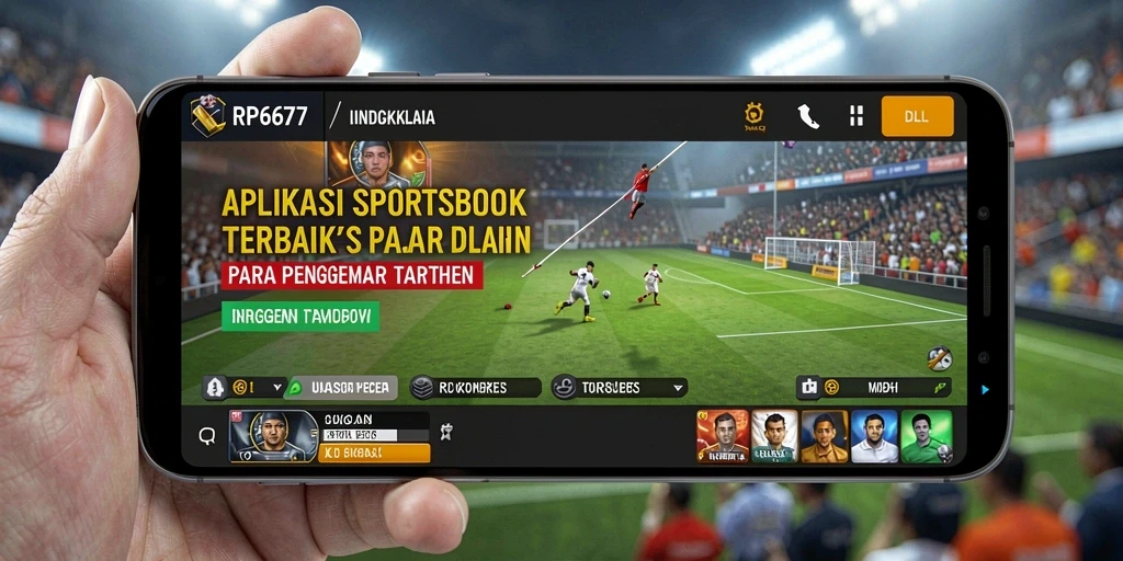 Tampilan gameplay menarik dari aplikasi Sportsbook RP6677.