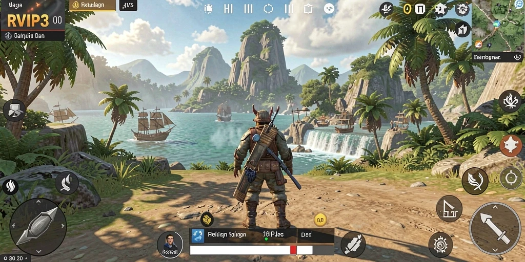 Gameplay seru di dunia terbuka RVIP3 dengan eksplorasi yang menyenangkan.